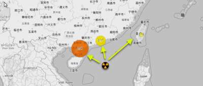 В Южно-Китайском море зафиксировано повышение уровня радиации