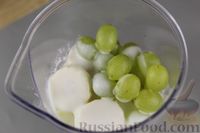 Яблочный смузи  с бананом и виноградом